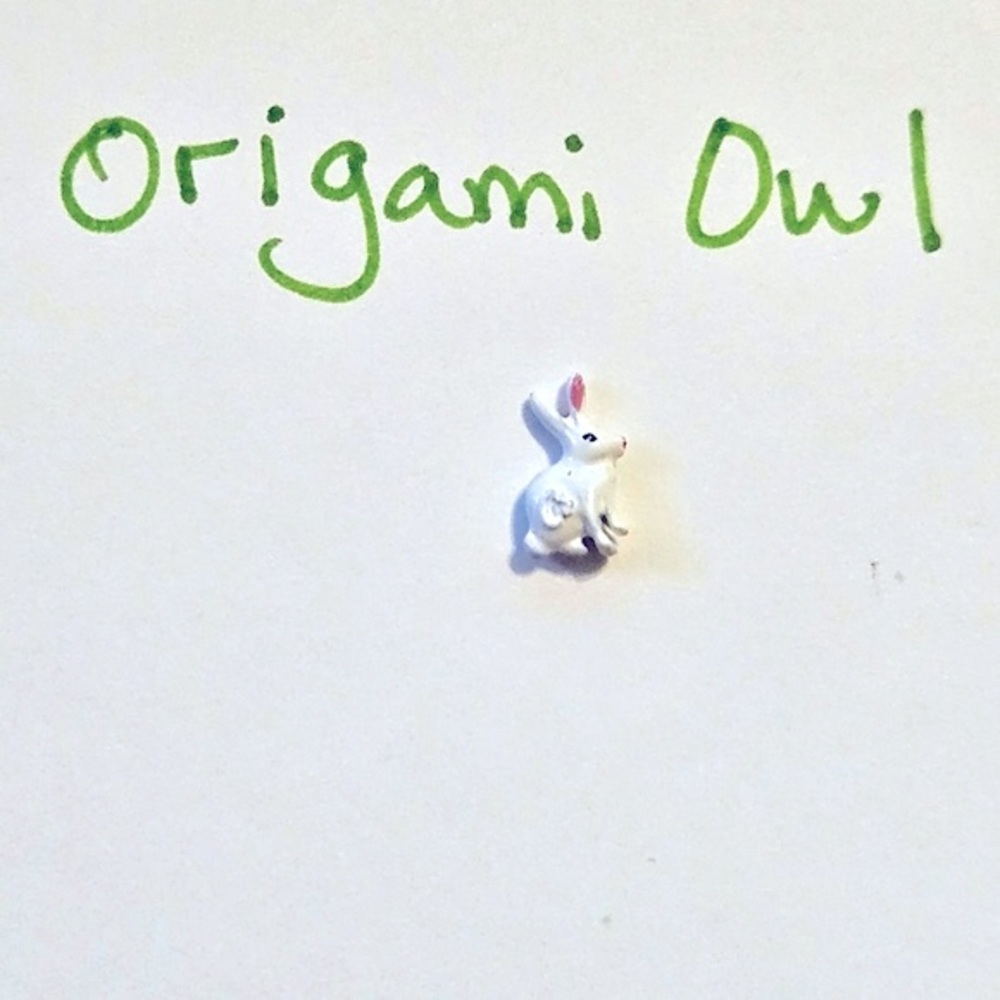 Origami Owl Easter Bunny Charm